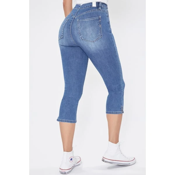 YMI Juniors' Secrets High-Rise Crop Capris 4 YMI Juniors' Secrets High-Rise Crop Capris - Image 2