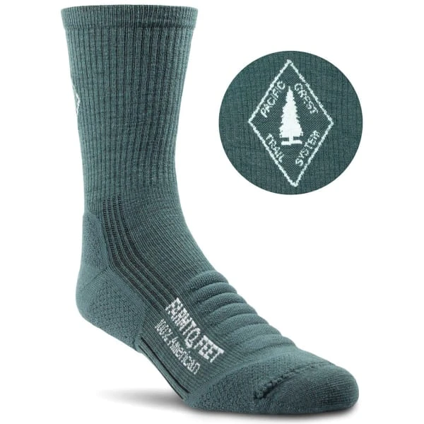 FARM TO FEET Men's Chester 3/4 Crew Light Targeted Cushion Socks 2 FARM TO FEET Men's Chester 3/4 Crew Light Targeted Cushion Socks