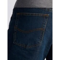 LEE Men's Relaxed Fit Flannel & Fleece Lined Straight Leg Jeans -Fashion Clothing Store 2076357 402 alt4