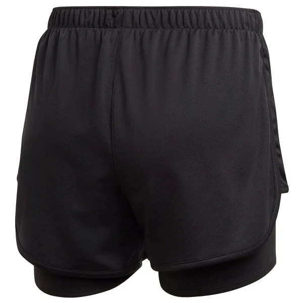 ADIDAS Women's Marathon 20 2-in-1 Short 4 ADIDAS Women's Marathon 20 2-in-1 Short - Image 2