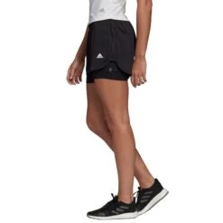 ADIDAS Women's Marathon 20 2-in-1 Short 17 ADIDAS Women's Marathon 20 2-in-1 Short -Fashion Clothing Store 2076450 001 alt5