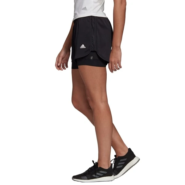 ADIDAS Women's Marathon 20 2-in-1 Short 8 ADIDAS Women's Marathon 20 2-in-1 Short - Image 6