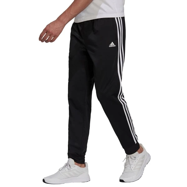 ADIDAS Men's Primegreen Essentials Tapered 3-Stripe Track Pants 4 ADIDAS Men's Primegreen Essentials Tapered 3-Stripe Track Pants - Image 2