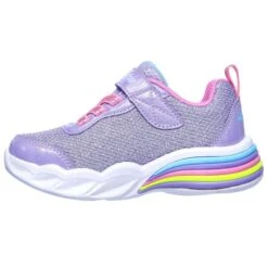 SKECHERS Infant/Toddler Girls' Sport Lighted - Sweetheart Lights Sneaker -Fashion Clothing Store 2076849 508 alt2