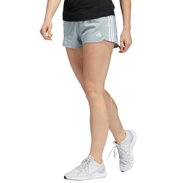 ADIDAS Women's Pacer 3-Stripes Woven Shorts 4 ADIDAS Women's Pacer 3-Stripes Woven Shorts - Image 2