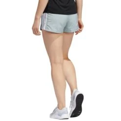 ADIDAS Women's Pacer 3-Stripes Woven Shorts 10 ADIDAS Women's Pacer 3-Stripes Woven Shorts -Fashion Clothing Store 2077981 006 alt2