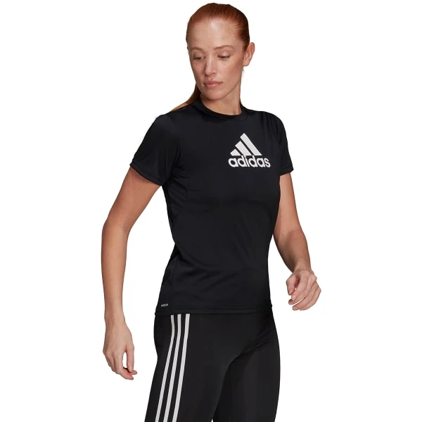 ADIDAS Women's Primeblue Designed To Move Short Sleeve Sport Tee 6 ADIDAS Women's Primeblue Designed To Move Short Sleeve Sport Tee - Image 4