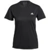 ADIDAS Women's Aeroready D2M 3-Stripe Short-Sleeve Tee