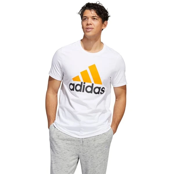 ADIDAS Men's Badge Of Sport Short Sleeve Tee 4 ADIDAS Men's Badge Of Sport Short Sleeve Tee - Image 2