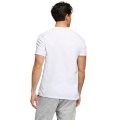 ADIDAS Men's Badge Of Sport Short Sleeve Tee 10 ADIDAS Men's Badge Of Sport Short Sleeve Tee -Fashion Clothing Store 2078045 101 alt2