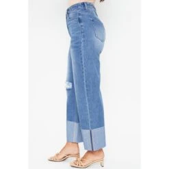 Y.M.I. Juniors' Dixie Wide Leg Jeans 9 Y.M.I. Juniors' Dixie Wide Leg Jeans -Fashion Clothing Store 2078092 405 alt2