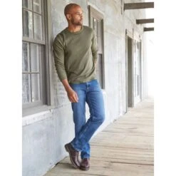 LEE Men's Regular Straight Leg Jeans -Fashion Clothing Store 2078174 401 alt4