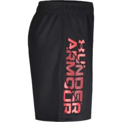 UNDER ARMOUR Boys' UA Prototype Wordmark Shorts 5 UNDER ARMOUR Boys' UA Prototype Wordmark Shorts -Fashion Clothing Store 2078520 008 alt1