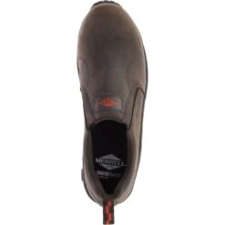 MERRELL Men's Jungle Moc Leather Comp Toe Work Shoe -Fashion Clothing Store 2078635 201 alt5