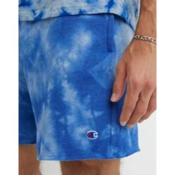 CHAMPION Men's Crush Dye Fleece 7" Shorts -Fashion Clothing Store 2078665 404 alt4