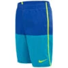 NIKE Boys' Digi Swoosh Split Volley 8" Swim Shorts -Fashion Clothing Store 2079056 404 main