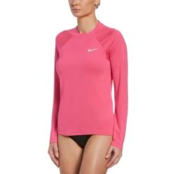 NIKE Essential Women's Long-Sleeve Hydroguard Swim Shirt