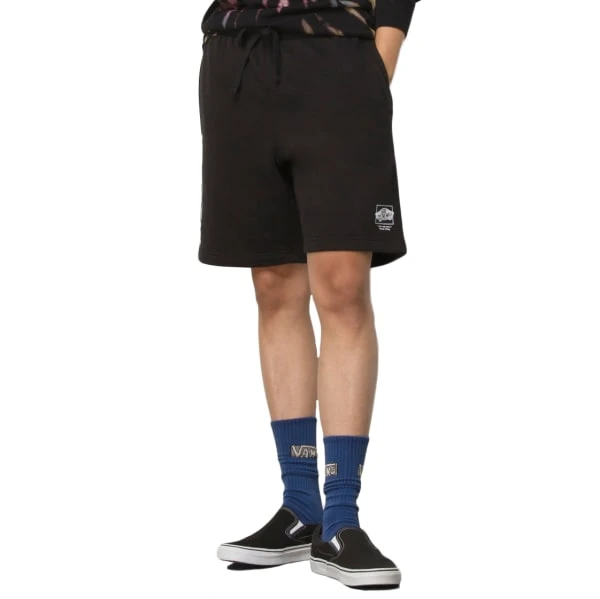 VANS Young Men's Sketchy Past Relaxed Fleece Shorts 3 VANS Young Men's Sketchy Past Relaxed Fleece Shorts