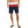 NAUTICA Men's Tri-Block Quick-Dry 8" Swim Shorts 2 NAUTICA Men's Tri-Block Quick-Dry 8" Swim Shorts -Fashion Clothing Store 2079497 402 main
