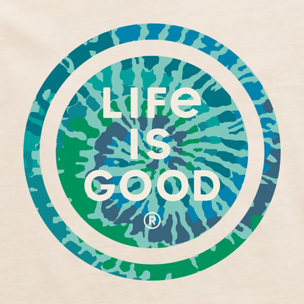 LIFE IS GOOD Men's Tie-Dye Coin Crusher-Lite Short Sleeve Graphic Tee 4 LIFE IS GOOD Men's Tie-Dye Coin Crusher-Lite Short Sleeve Graphic Tee - Image 2