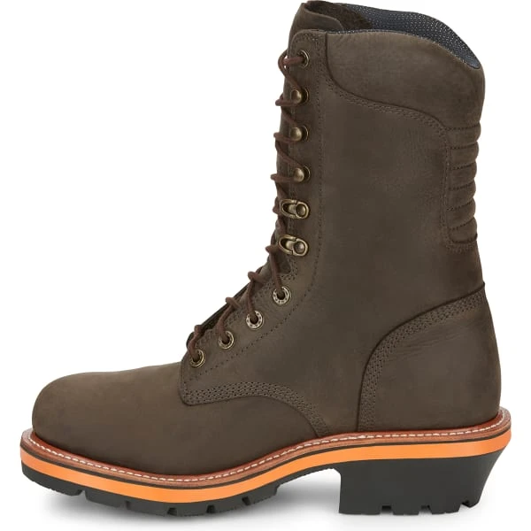 CHIPPEWA Men's Thunderstruck 10" Soft Toe Insulated Logger Boots, Extra Wide Width 5 CHIPPEWA Men's Thunderstruck 10" Soft Toe Insulated Logger Boots, Extra Wide Width - Image 3