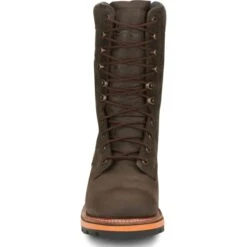 CHIPPEWA Men's Thunderstruck 10" Soft Toe Insulated Logger Boots, Extra Wide Width 16 CHIPPEWA Men's Thunderstruck 10" Soft Toe Insulated Logger Boots, Extra Wide Width -Fashion Clothing Store 2080415 202 alt5