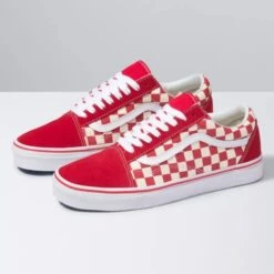 VANS Men's Primary Check Old Skool Shoes 9 VANS Men's Primary Check Old Skool Shoes -Fashion Clothing Store 2080525 601 alt2
