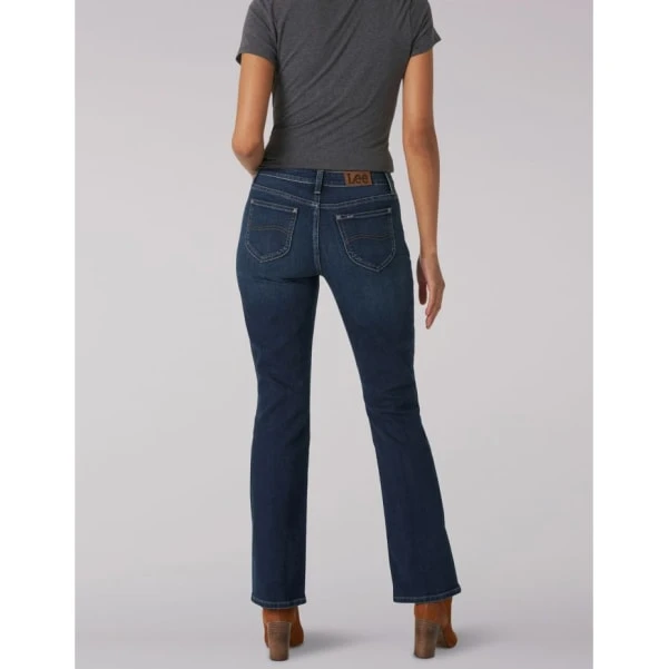 LEE Women's Legendary Mid Rise Bootcut Jeans 4 LEE Women's Legendary Mid Rise Bootcut Jeans - Image 2