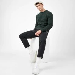 JACK WILLS Men's Rainford Flocked Graphic Crew Neck Sweatshirt -Fashion Clothing Store 2081087 308 alt3