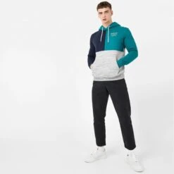 JACK WILLS Men's Crewe Cut And Sew Panel Hoodie 9 JACK WILLS Men's Crewe Cut And Sew Panel Hoodie -Fashion Clothing Store 2081099 408 alt3