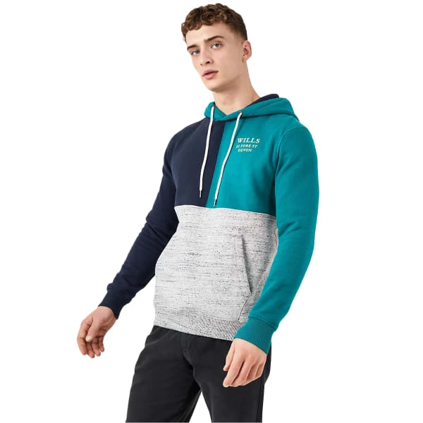 JACK WILLS Men's Crewe Cut And Sew Panel Hoodie 3 JACK WILLS Men's Crewe Cut And Sew Panel Hoodie