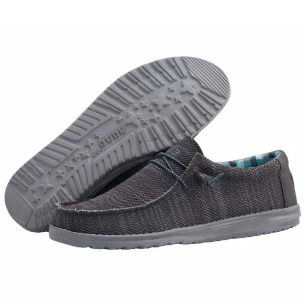 HEY DUDE Men's Wally Sox Classic Shoes 5 HEY DUDE Men's Wally Sox Classic Shoes - Image 3