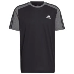 ADIDAS Men's Essential Melange Short-Sleeve Tee