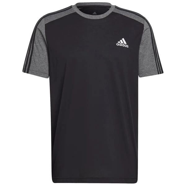 ADIDAS Men's Essential Melange Short-Sleeve Tee 3 ADIDAS Men's Essential Melange Short-Sleeve Tee