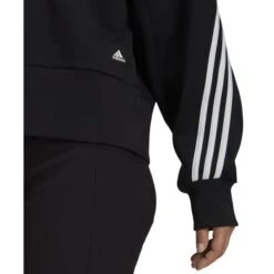 ADIDAS Women's Future Icons 3-Stripes Sweatshirt -Fashion Clothing Store 2081668 001 alt5