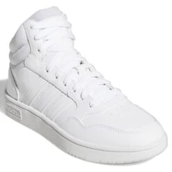 ADIDAS Women's Hoops 3.0 Mid Classic Shoes 12 ADIDAS Women's Hoops 3.0 Mid Classic Shoes -Fashion Clothing Store 2081683 101 alt2