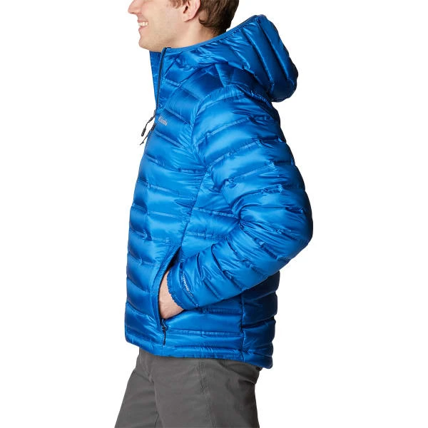 COLUMBIA Men's Pebble Peak Down Hooded Jacket 5 COLUMBIA Men's Pebble Peak Down Hooded Jacket - Image 3