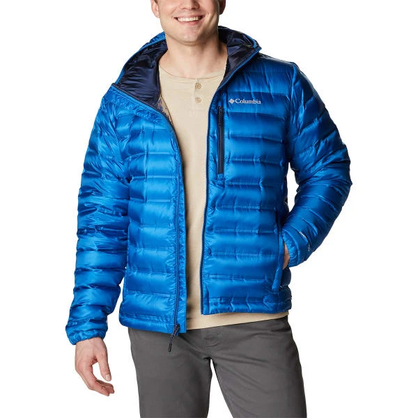 COLUMBIA Men's Pebble Peak Down Hooded Jacket 6 COLUMBIA Men's Pebble Peak Down Hooded Jacket - Image 4