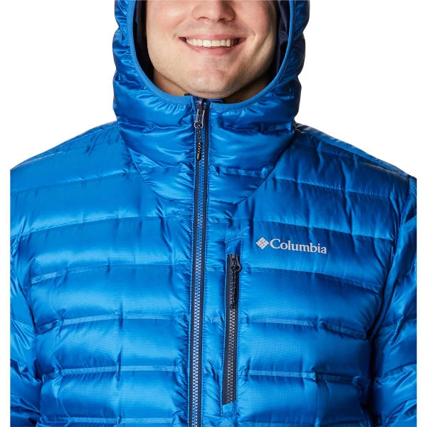 COLUMBIA Men's Pebble Peak Down Hooded Jacket 8 COLUMBIA Men's Pebble Peak Down Hooded Jacket - Image 6