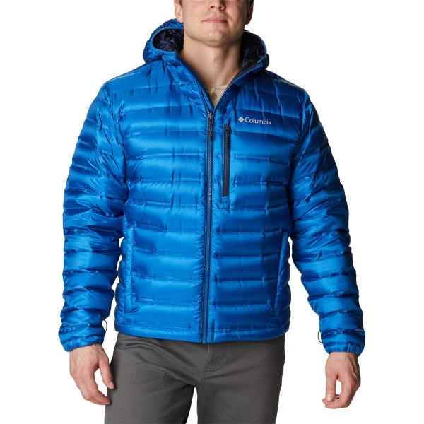 COLUMBIA Men's Pebble Peak Down Hooded Jacket 3 COLUMBIA Men's Pebble Peak Down Hooded Jacket