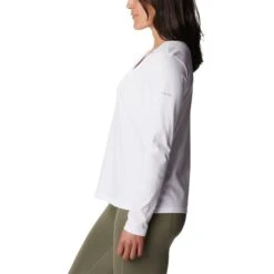 COLUMBIA Women's Sapphire Point Long-Sleeve Shirt -Fashion Clothing Store 2082022 101 alt2