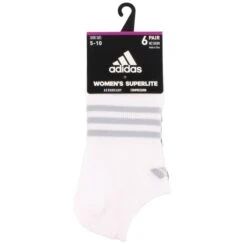 ADIDAS Women's Superlite No Show Socks, 6 Pack -Fashion Clothing Store 2082051 101 alt6