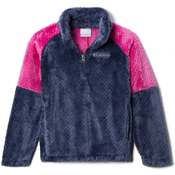 COLUMBIA Girls' Fire Side II Half-Zip Sherpa Fleece 3 COLUMBIA Girls' Fire Side II Half-Zip Sherpa Fleece