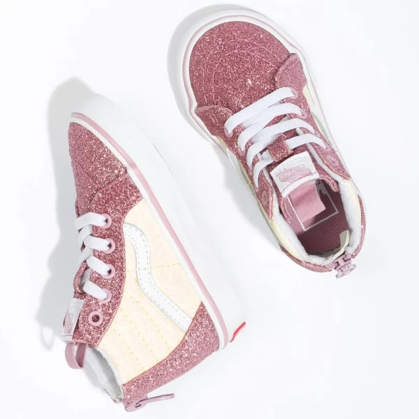 VANS Infant/Toddler Girls' Sk8-Hi Zip Sneakers 6 VANS Infant/Toddler Girls' Sk8-Hi Zip Sneakers - Image 4