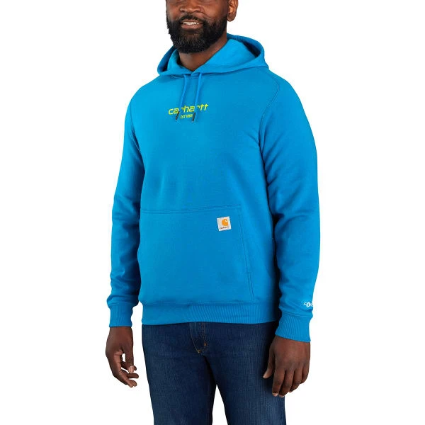 CARHARTT Men's Force Relaxed Fit Lightweight Sweatshirt Hoodie 4 CARHARTT Men's Force Relaxed Fit Lightweight Sweatshirt Hoodie - Image 2