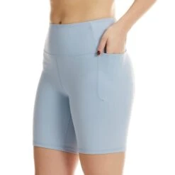 SPYDER Women's 7" Biker Short W/ Side Pockets 7 SPYDER Women's 7" Biker Short W/ Side Pockets -Fashion Clothing Store 2082485 405 alt2