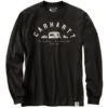 CARHARTT Men's Camper Relaxed Fit Long-Sleeve Graphic Tee 2 CARHARTT Men's Camper Relaxed Fit Long-Sleeve Graphic Tee -Fashion Clothing Store 2082567 001 main