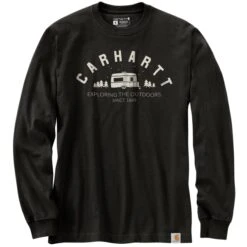 CARHARTT Men's Camper Relaxed Fit Long-Sleeve Graphic Tee