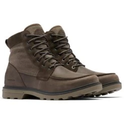 SOREL Men's Carson Waterproof Moc Boots 12 SOREL Men's Carson Waterproof Moc Boots -Fashion Clothing Store 2082592 315 alt2