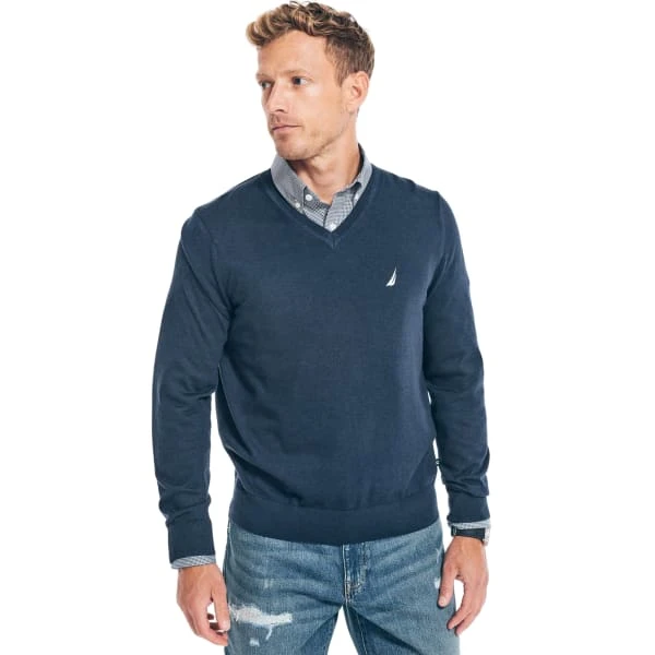NAUTICA Men's Navtech V-Neck Sweater 3 NAUTICA Men's Navtech V-Neck Sweater